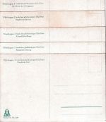 DR - Dt. Sagen Nibelungen I Kartenserie (6 Stück) Uvachrom Bildkarten Serie 405