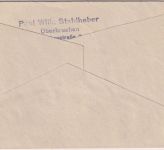 Bizone - Veitshöchheim Weinmarkt u. Festwoche Handwerbestempel Drucksache 1950