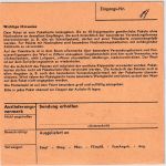 BRD - 2 DM+60 Pfg. gr. Bauwerke Schnellpaketkarte Grafenrheinfeld 1968