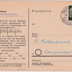 BRD - (13a) Elfershausen ü. Bad Kissingen Poststelle I Frachtgutbenachrichtigung