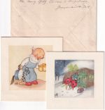 DR - Augsburg 23.12.43 Feldpostbrief n. Swinemünde - Inhalt !