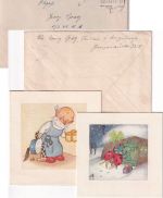 DR - Augsburg 23.12.43 Feldpostbrief n. Swinemünde - Inhalt !