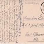 Bayern - Ludenhausen einzelnes Gebäude priv. sw-Foto-AK gelaufen 1943