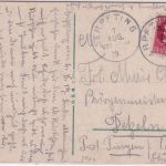 Bayern - Erpfting 7. AUG 19 seltener K1 Karte n. Detzeln