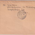All.Bes. - Ottobeuren 2.5.46 Einschreibestempel Einschreibebrief n. Berlin