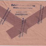 All.Bes. - Ottobeuren 30.8.46 Einschreibestempel Einschreibebrief n. Leipzig