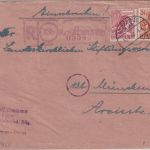 All.Bes. - Kaufbeuren 10.9.47 Einschreibebrief n. München