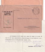 DR - Füssen 1938 Frei d. Ablösung/Gebirgsjäger Dienstbrief n. Lindau