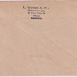 All.Bes. - Kempten 2 26.11.45 Gebühr bezahlt roter Ovalstpl. Brief n. München