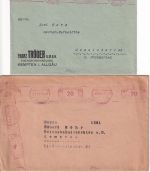 DR - Kempten 1931/34 5+20/4 Pfg. PFS Fernbrief + Drucksache, 1x mit Inhalt