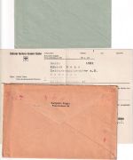 DR - Kempten 1931/34 5+20/4 Pfg. PFS Fernbrief + Drucksache, 1x mit Inhalt