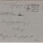 DR - Kempten 1940 "Ohne Zeitung lebst Du auf dem Mond" Feldpostbrief n. München
