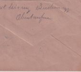 Bizone - 5 Pfg. Bauten 4er-Block Brief Oberstaufen - Mindelheim 24.9.48