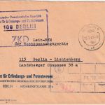 DDR - Berlin 1967 portofreier ZKD-Ortsbrief "Amt f. Erfindungs- u. Patentwesen"