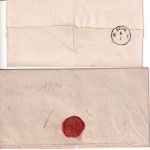 Preussen/DR - Soldin Paketbegleitbrief, Dienstbrief + 2 AK ca. 1800/1944