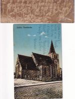 Preussen/DR - Soldin Paketbegleitbrief, Dienstbrief + 2 AK ca. 1800/1944