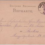 DR - Liegnitz 8.8.75 nachv. preuss. K2 Ganzsache n. Berlin