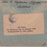 DR-Infla - 3x60 Pfg. Schmied u.a. Einschreibebrief n. ITALIEN Salzwedel Rom 1921
