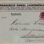DR - 75 Pfg. Germania Firmendrucksache/Ortsbrief Lichtenfels 11.9.22