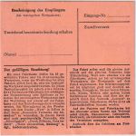 BRD - 2x50 Pfg, Heuss I + NO Schnellpaketkarte Kirchzell ü. Miltenberg 20.12.55