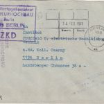 DDR - Berlin 1968 portofreier ZKD-Ortsbrief "BMK Ingenieurhochbau"