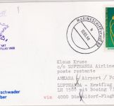 BRD - Marineschiffspost 62 Zuleitung LH-Erstflug Düsseldorf - Ankara 1988