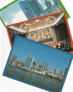 UNO New York - 2x15+5x36 C. Bildganzsachen+Zusatz (7 Stück) 1991