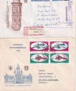 DDR - Leipziger Messe Frühjahr+Herbst 1961/1986 - 20 Belege