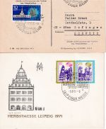 DDR - Leipziger Messe Frühjahr+Herbst 1961/1986 - 20 Belege