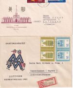 DDR - Leipziger Messe Frühjahr+Herbst 1961/1986 - 20 Belege