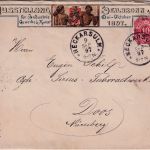 Württemberg - 10 Pfg Privatganzsache/Brief Ausst. Heilbronn Neckarsulm 9. SEP 97
