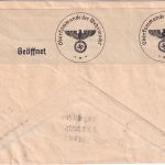 DR - 3+6 u. 4+12 Pfg. Hindenburg Zusammendrucke Brief i.d. SCHWEIZ Leipzig 1940