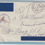 DR - (12a) Wien 23.10.44 Feldpostbrief Fp.Nr. 59757B (Italien) n. Haag