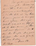 Württemberg - 5 Pfg. Ziffer viol. Ganzsache + Zusatz Karte n. HOLLAND 1890