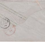 Württemberg - 9 Kr. Ganzsache/Brief n. ENGLAND Ulm Bahnhof - London 1874