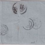 DR - 2+1 Gr großer/kleiner Brustschild Brief n. FRANKREICH Berlin - Nizza 1872