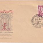 Berlin - 20 Pfg. Gedächtniskirche amtl. Schmuck-FDC 9.8.53