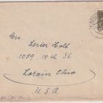 Berlin - 50 Pfg. 75 J. UPU Brief n. USA NW21 - Lorain 14.5.49
