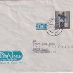 Berlin - 20 Pfg. Tag d. Briefmarke + NO Brief Ludwigsburg - Tuttlingen 1954