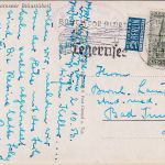 Berlin - 10 Pfg. Gedächtniskirche Karte Tegernsee - Bad Imnau 1953