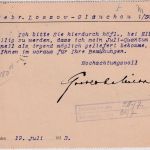 DR-Infla - 100 M. Ziffer Perfin "GM" Firmenkarte Apolda - Glauchau 1923