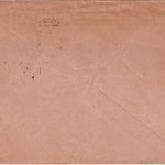 DR-Infla - 3 M. Posthorn senkr. Paar Brief n. ENGLAND Wweimar Wincanton 16.8.22