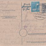 All.Bes. - 12 Pfg. Arbeiter Ganzsache+Zusatz n. ÖSTERREICH SST Großheringen 1948