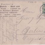Thüringen - Apolda "Alpenfest 16. März 1907" private sw-Foto-AK gelaufen