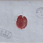 Sachsen - 1 Ngr. Wappen Brief K2 Chemnitz - Eibenstoch 1864 Weiterltg. Nachporto
