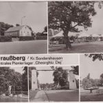 Thüringen - Straußberg Kr Sondershausen Zentrl. Pionierlager sw-Mehrbild-AK 1982