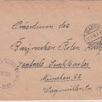 All.Bes. - Ellrich (Südharz) 13.3.46 Gebühr bezahlt Zensurbrief - Absender !!