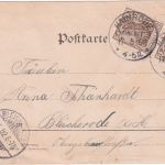 Thüringen - Großwenden Gasthaus Zur Erholung sw-AK KOS Hainrode (Hainleite) 1902