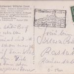 Thüringen - Eisenach Konzert-Restaurant Wilhelm Ernst sw-Mehrbild-AK 1937