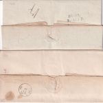 Preussen - Schleusingen 2 Dienstbriefe/Forstsache L2 9. SEPT1843 K2 21/10 1851